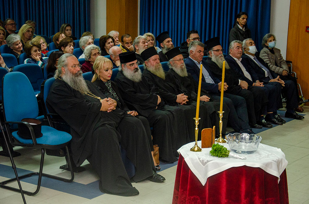 Ιωσήφ ο Βατοπαιδινός, o ασκητής της προσευχής και των δακρύων! ο Πανιερότατος Μητροπολίτης Λεμεσού κ.κ. Αθανάσιος μίλησε με θέμα «Ο γέροντάς μου Ιωσήφ ο Βατοπαιδινός». Με απλά λόγια, με μειλίχιο ύφος και γαλήνη ψυχής μίλησε για τον γέροντά του Ιωσήφ τον Βατοπαιδινό.